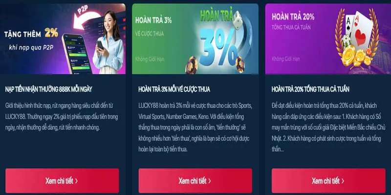 Ưu đãi và khuyến mãi mcw casino